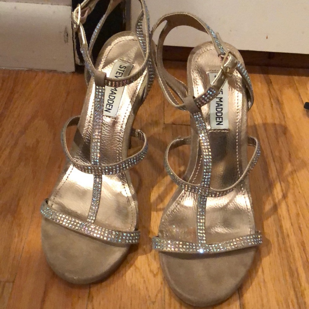 Sparkly heels